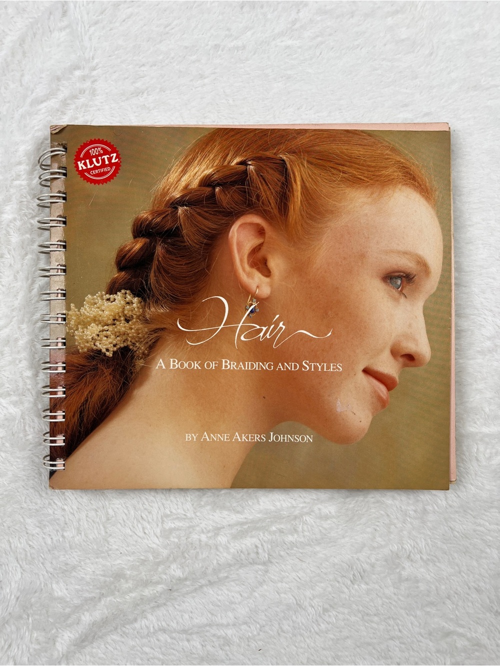 KLUTZ Hair Braiding & Styles Book Vintage 1995 Anne Akers Johnson